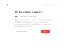 Tablet Screenshot of jrdnbwmn.com